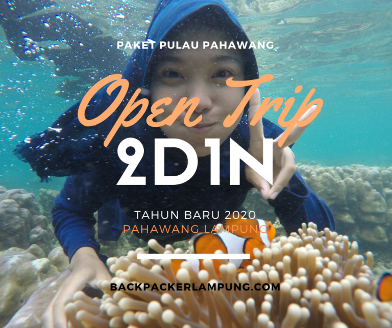 Paket Open Trip Pahawang Lampung Tahun Baru 2021 2D1N
